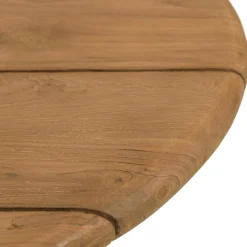 Table de jardin ovale 240 cm en teck recyclé ORIA