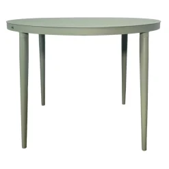 Table de jardin ronde en aluminium vert argile Ø 100 cm STOCKHOLM