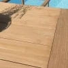 Table de Jardin Teck 220x100x77cm BERGEN ref. 30020830
