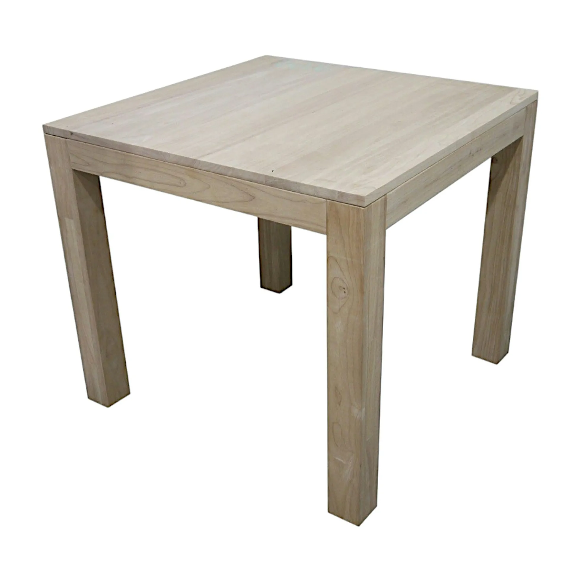 Table de repas carrée Hévéa 85x85x76cm HELENA