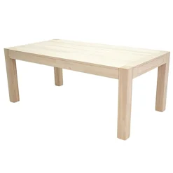 Table de repas Hévéa extensible 190/290x100x76cm ATTAN
