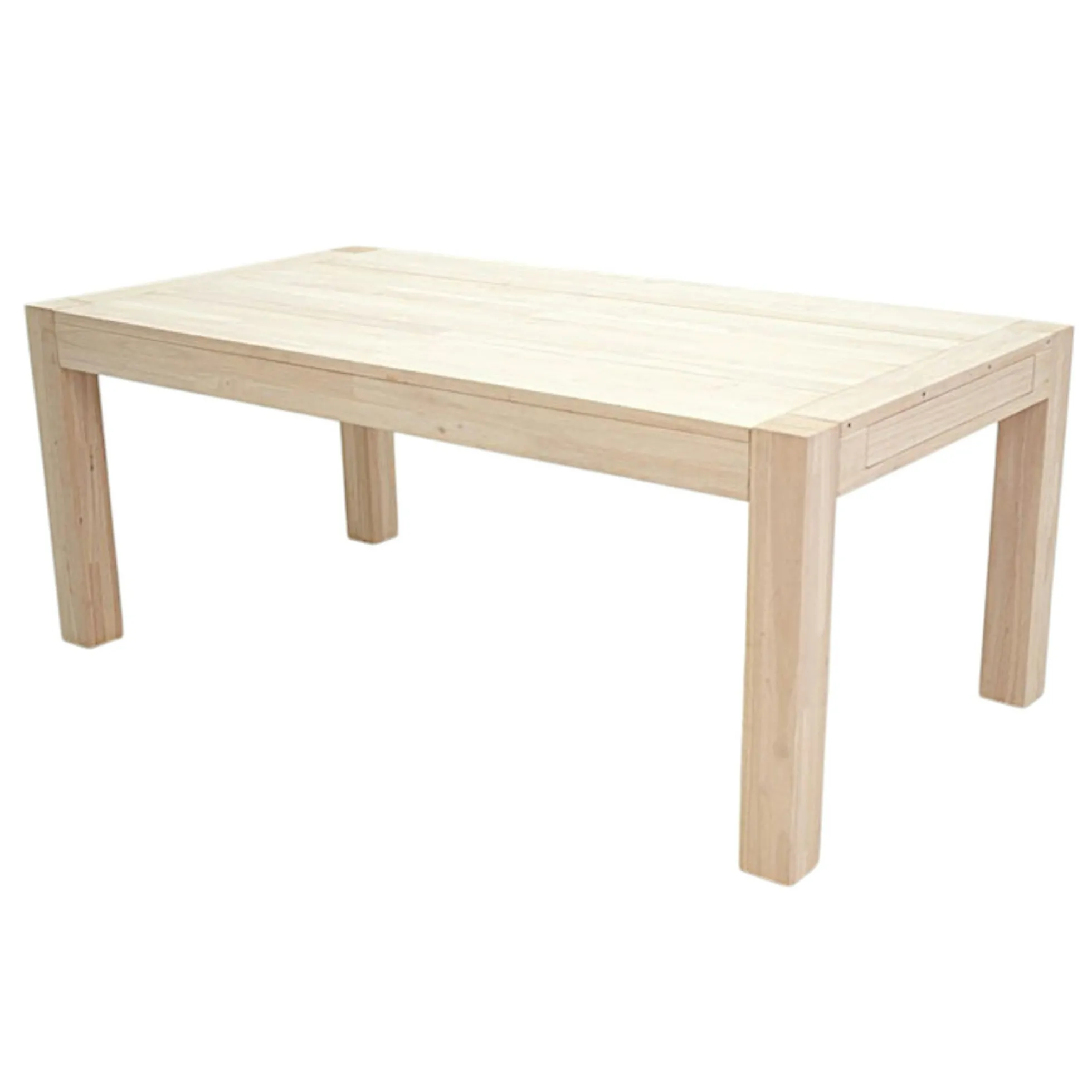 Table de repas Hévéa extensible 190/290x100x76cm ATTAN