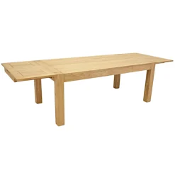 Table de repas Hévéa extensible 190/290x100x76cm ATTAN