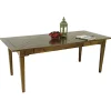 Table de repas Hévéa 2 tiroirs 200x90x76cm MAORI TRADITION