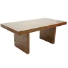 Table de repas Hévéa 190x100x76cm NIAGARA