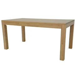 Table de repas rectangle Hévéa 160x90x76cm HELENA