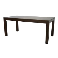 Table de repas rectangle Hévéa 180x90x76cm HELENA