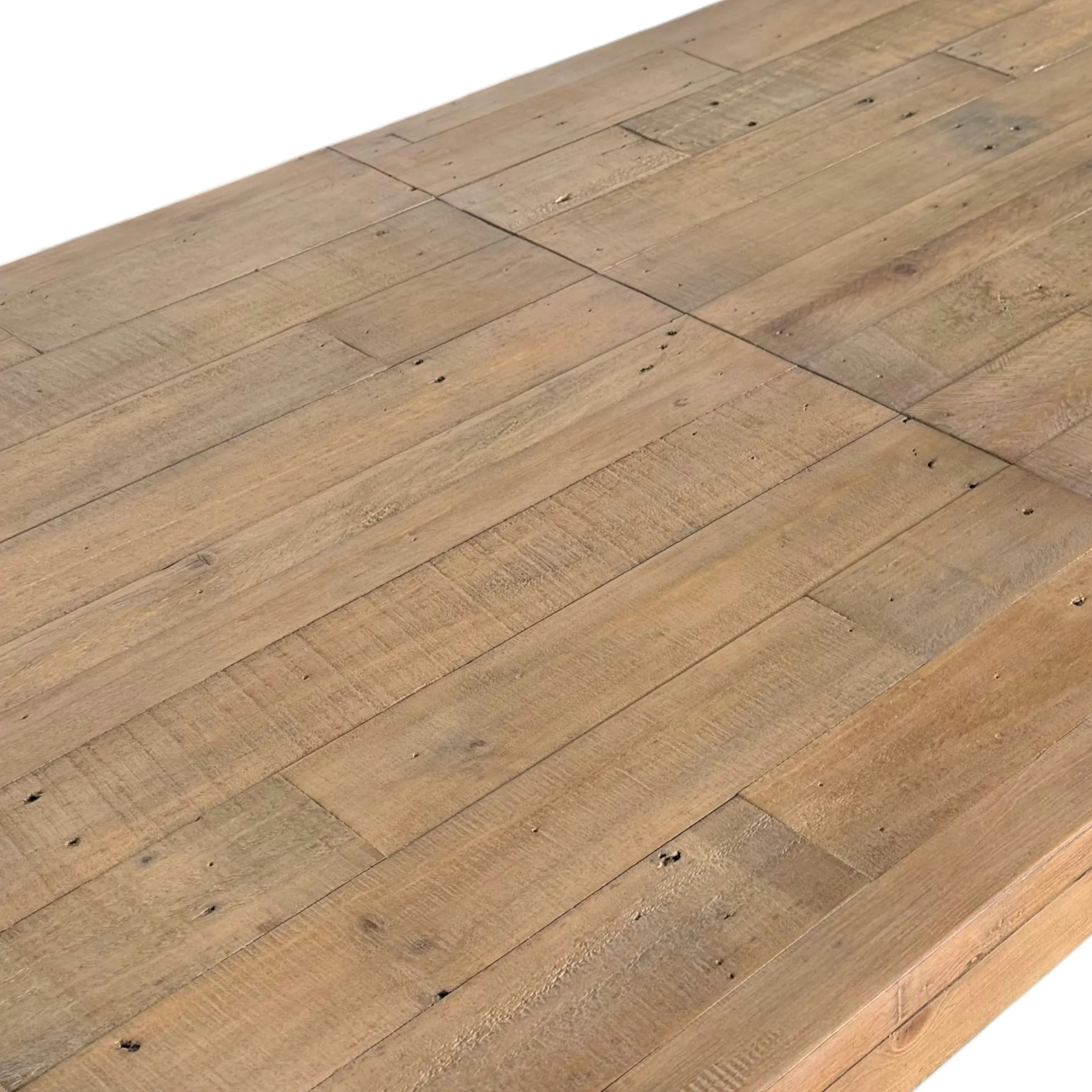 Table de salle à manger extensible en bois recyclé 140-180 cm AUCKLAND