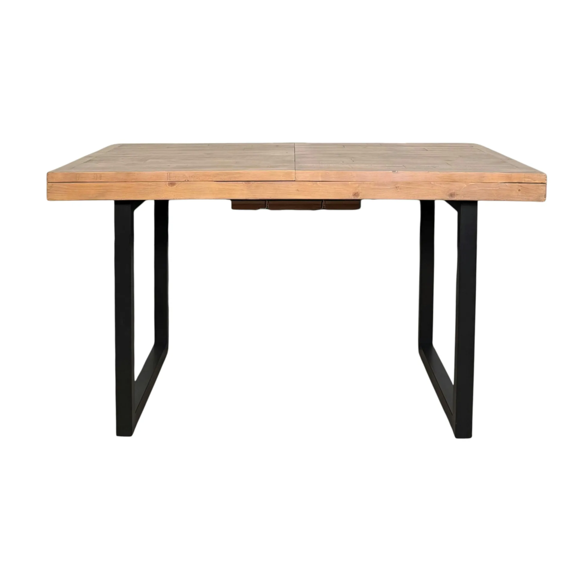 Table de salle à manger extensible en bois recyclé 140-180 cm AUCKLAND
