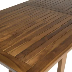 Table d'extérieur en teck plateau extensible 180/240 cm MACAO
