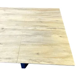Table en céramique extensible effet bois 160-270 cm LOMBARDIE