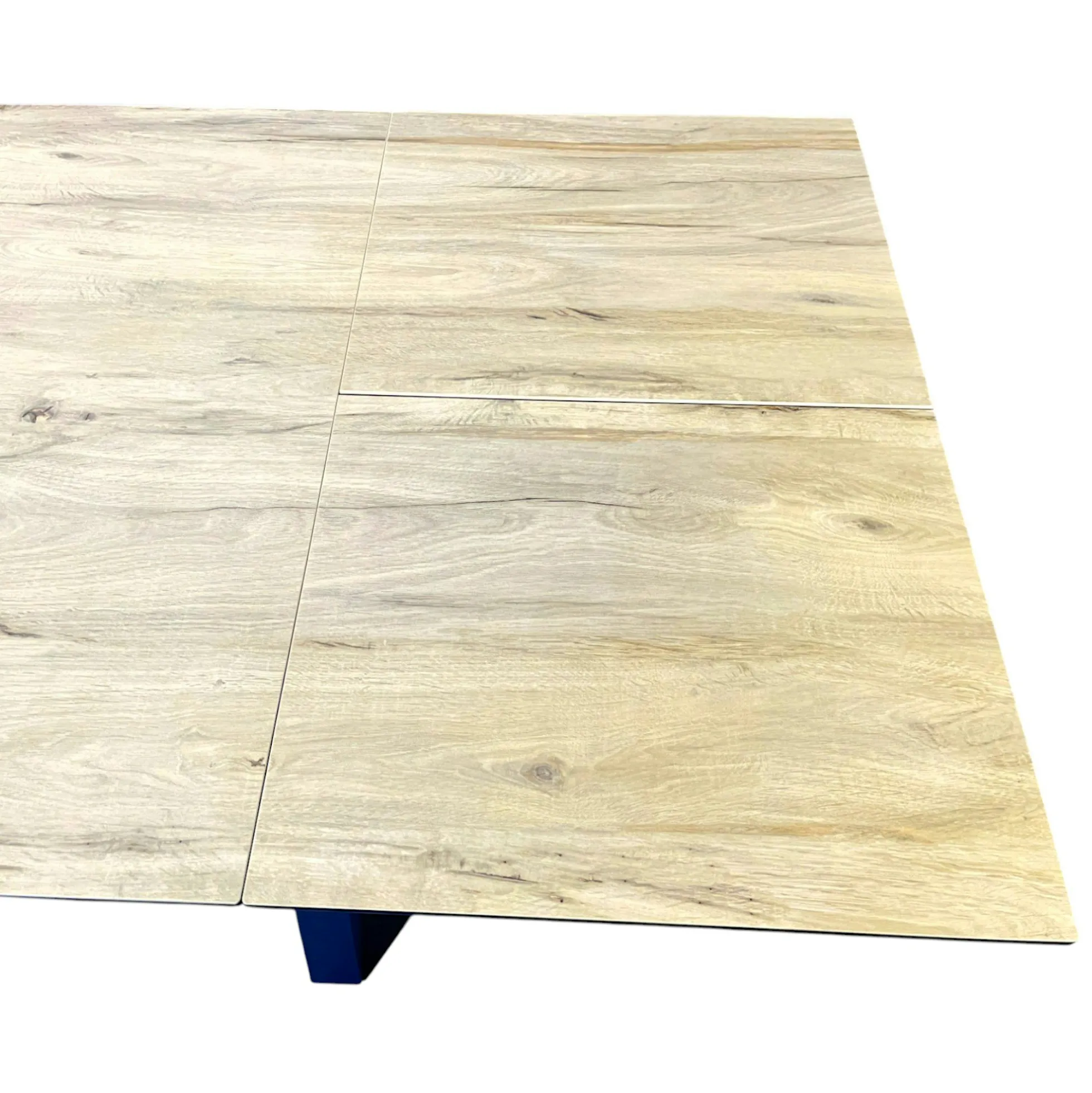 Table en céramique extensible effet bois 160-270 cm LOMBARDIE
