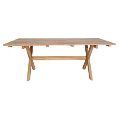 Table en teck 200 cm pour terrasse ou jardin TANETE