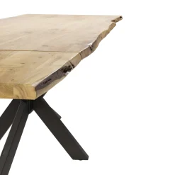 Table extensible 175/275 acacia bords irréguliers MELBOURNE