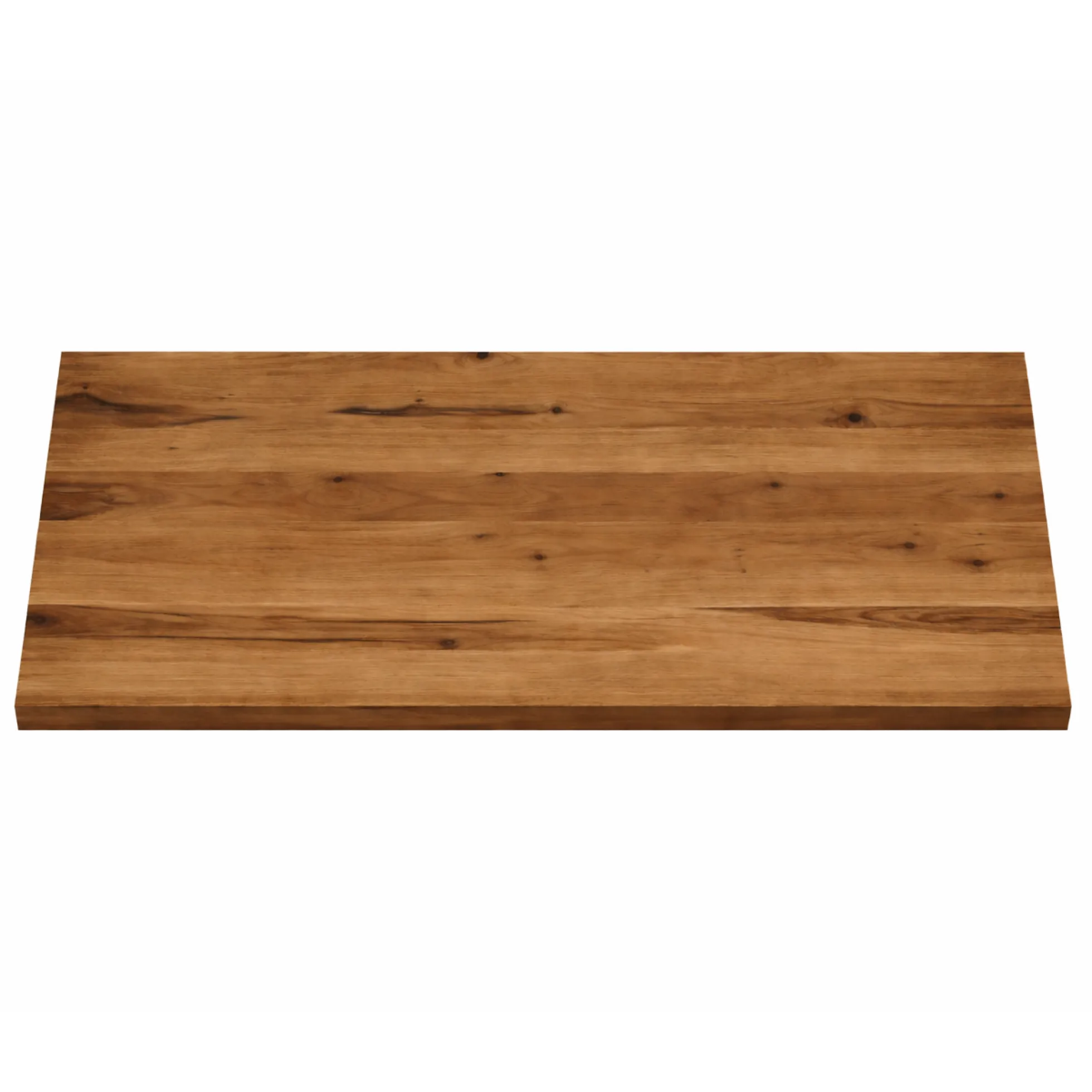 Table extensible bois brun bords droits pied graphique 200 cm PALERME