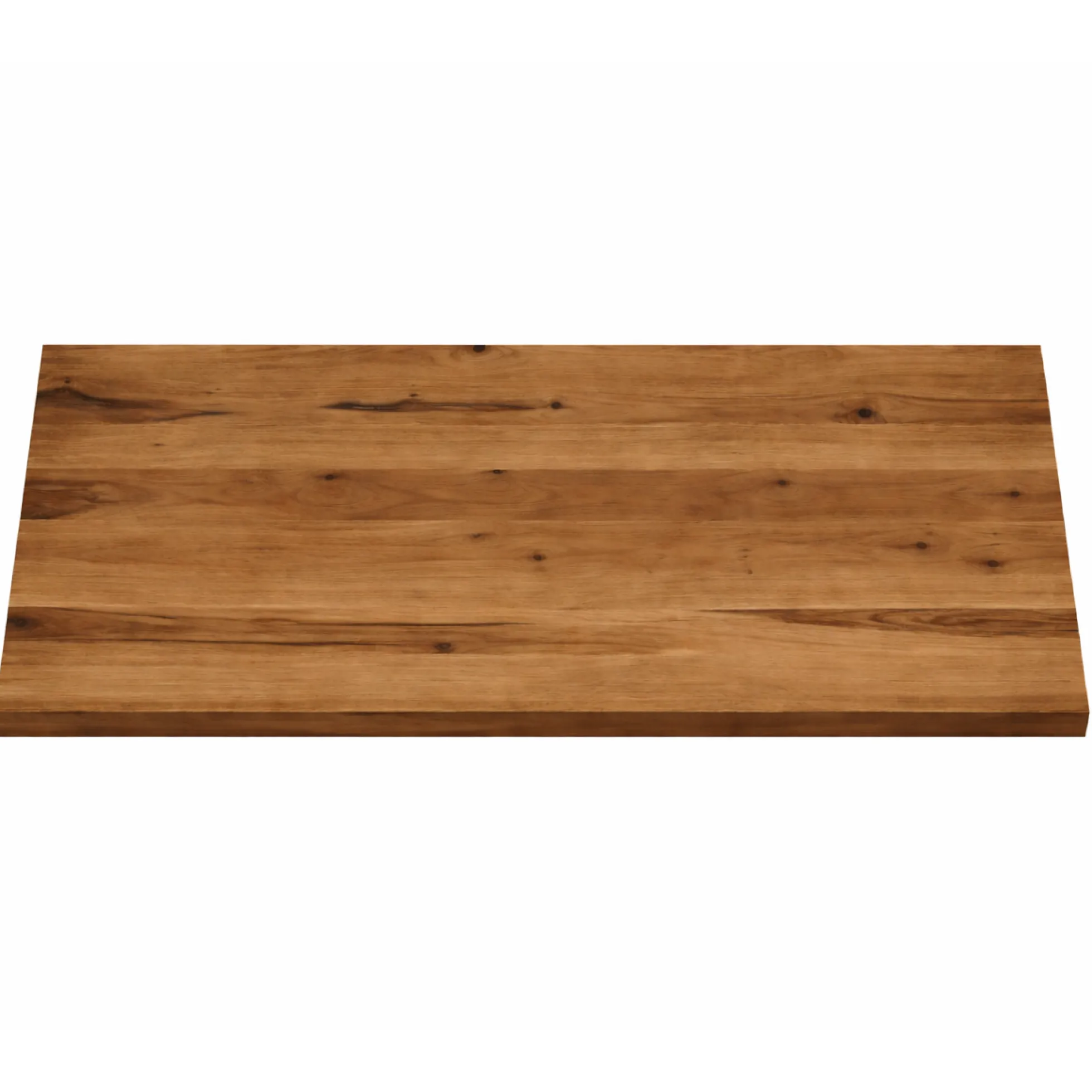 Table extensible bois brun bords droits pieds en X 200 cm PALERME