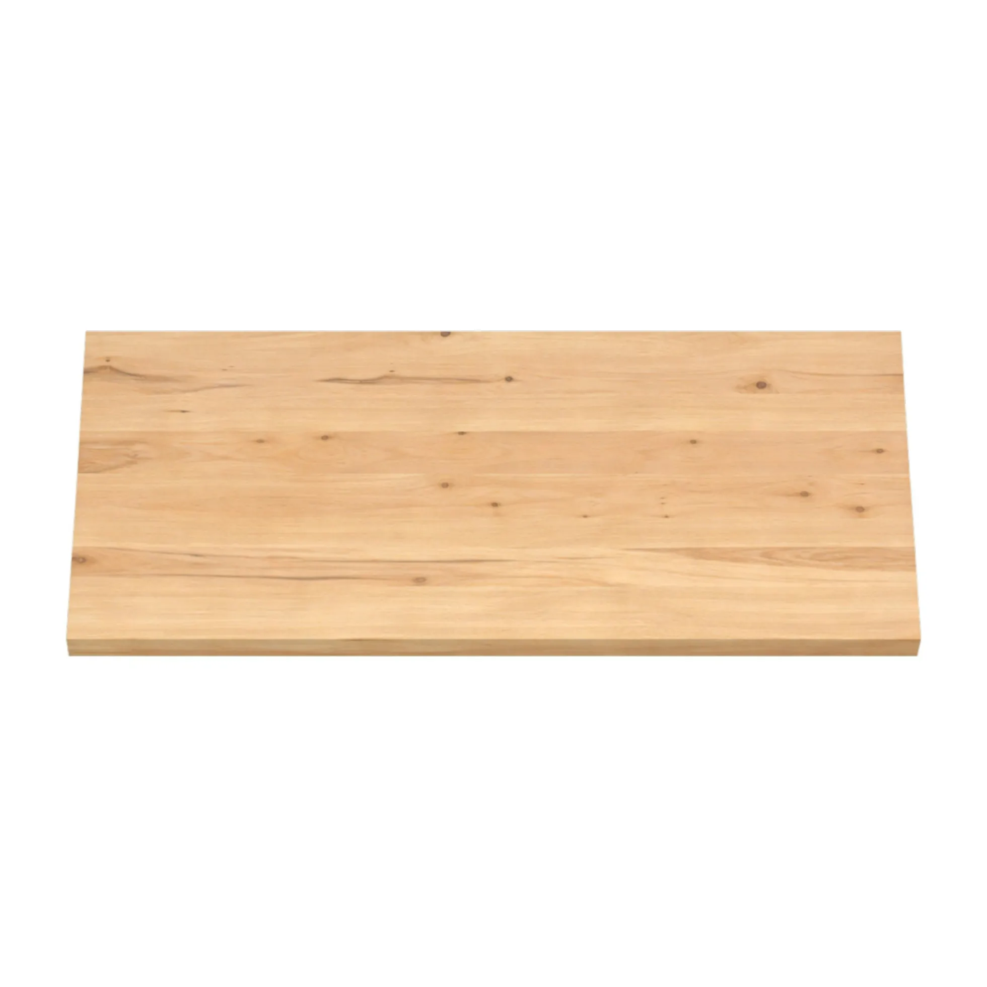 Table extensible bois huilé bords droits pied graphique 180 cm PALERME