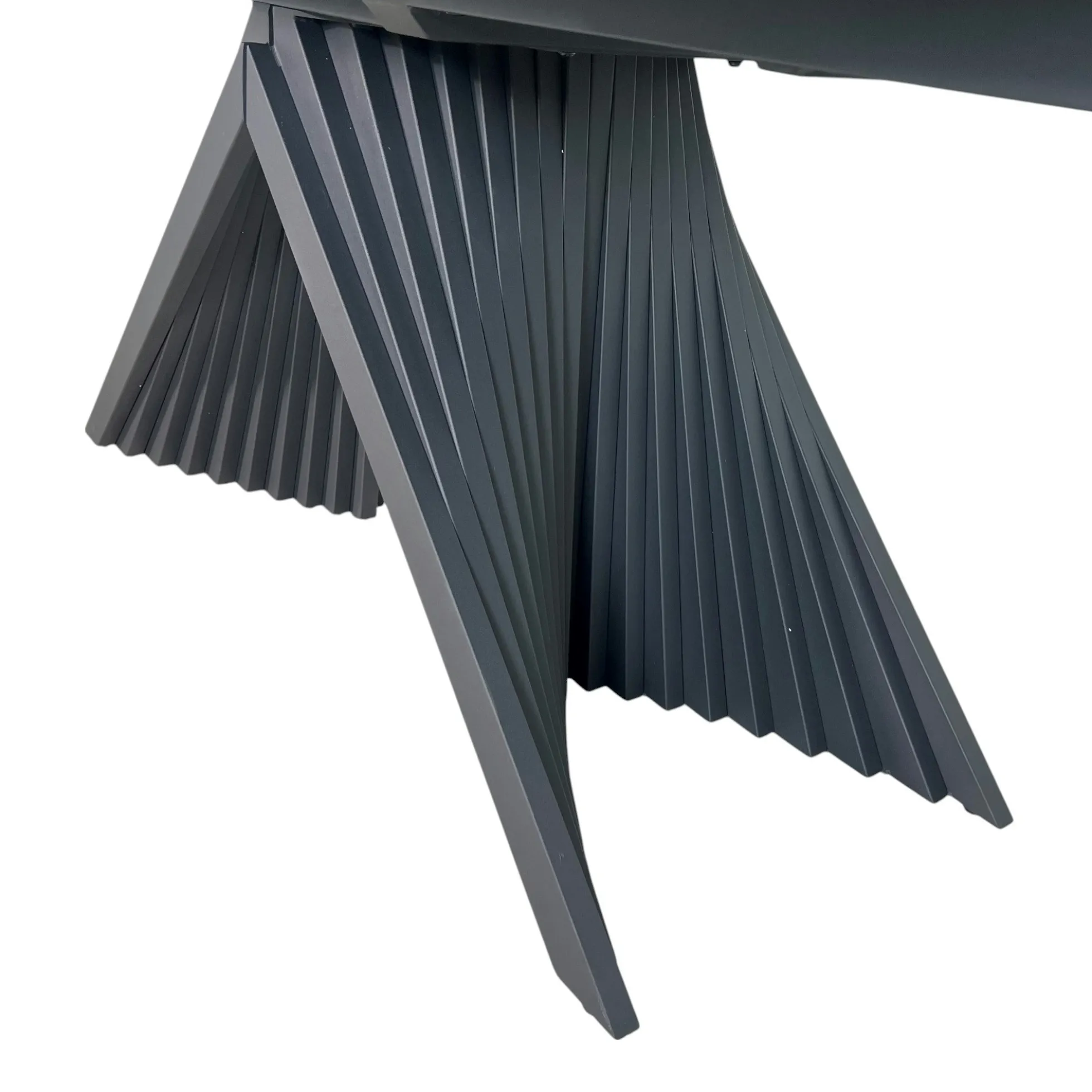 Table extensible céramique - pied origami 180-280 cm LOMBARDIE