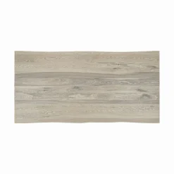 Table extensible en chêne blanc bords naturels 200 cm ETNA