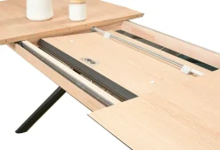 Table extensible en chêne blanc 200-290 cm ZONZA