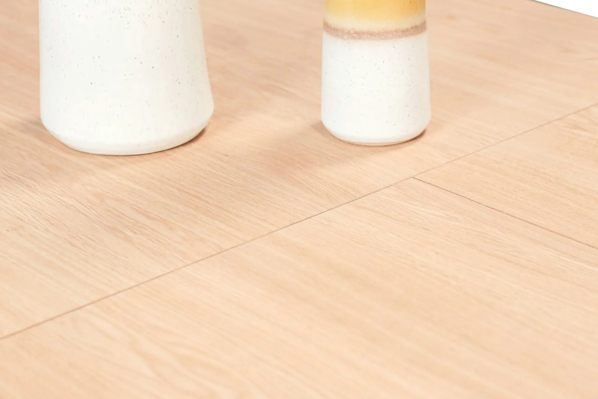 Table extensible en chêne blanc 200-290 cm ZONZA
