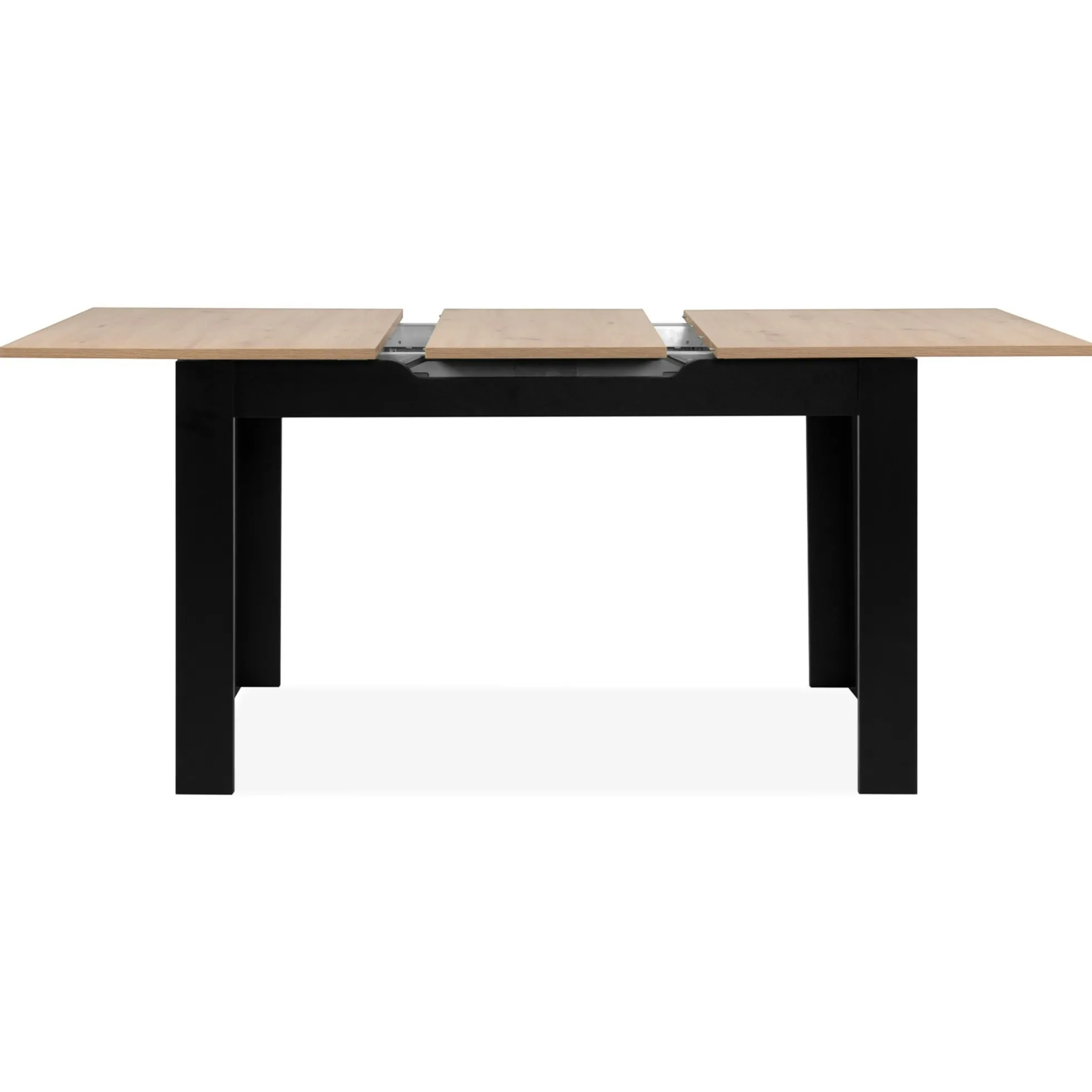 Table extensible moderne style loft 125-165 cm ALVA