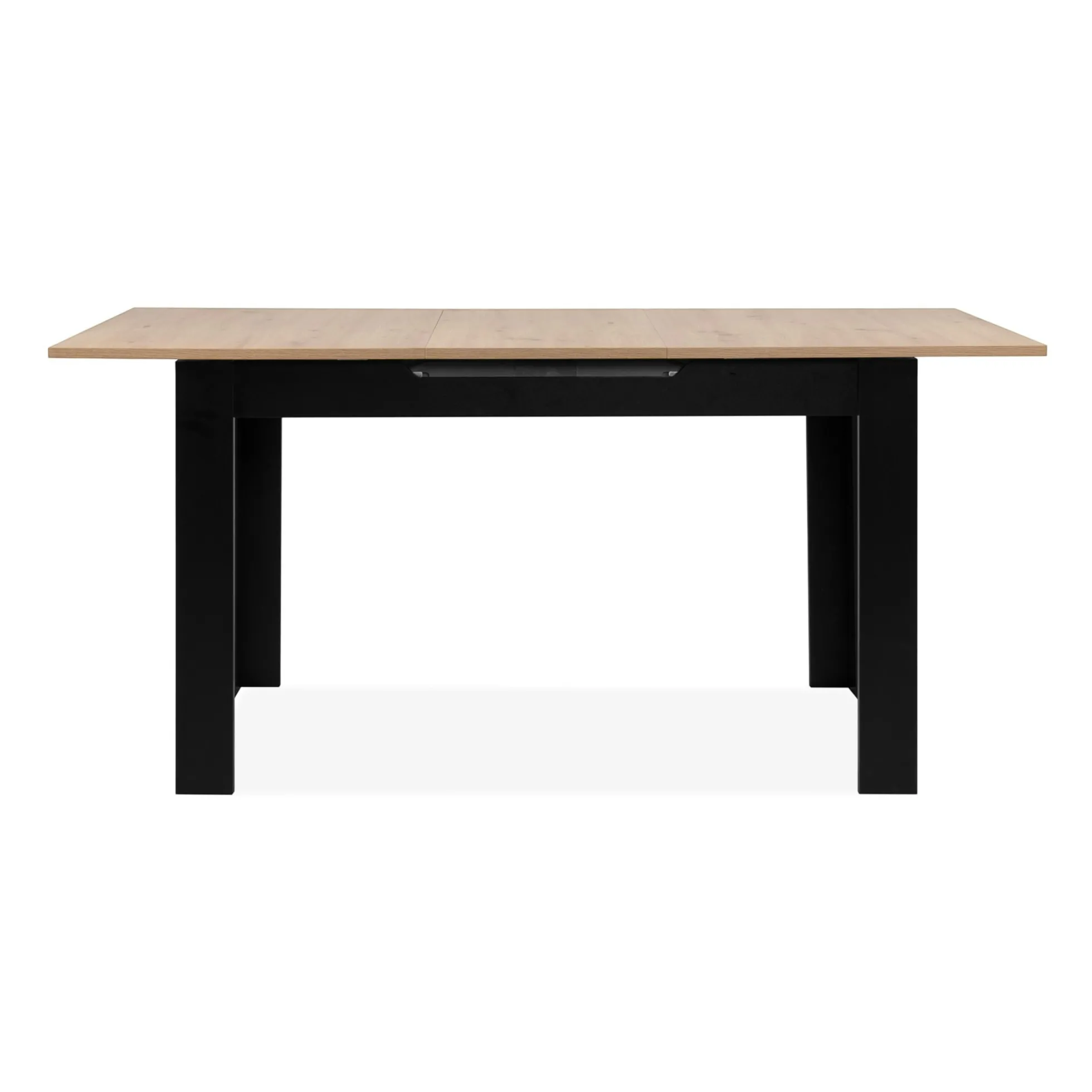 Table extensible moderne style loft 125-165 cm ALVA