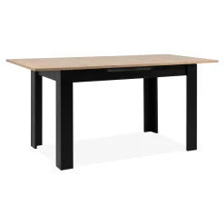 Table extensible moderne style loft 160-200 cm ALVA