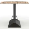 Table haute en chêne blanc 160 cm PALERME