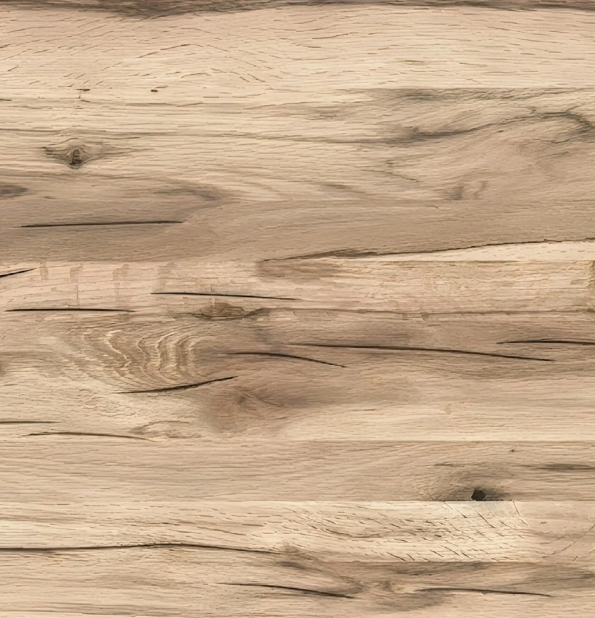 Table haute en chêne blanc 160 cm PALERME
