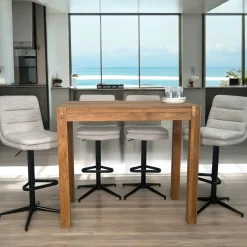 Table mange debout chêne 120x70cm FJORD