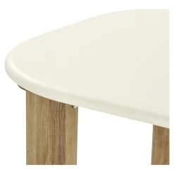 Table à manger aspect ciment clair 240 cm KNOX