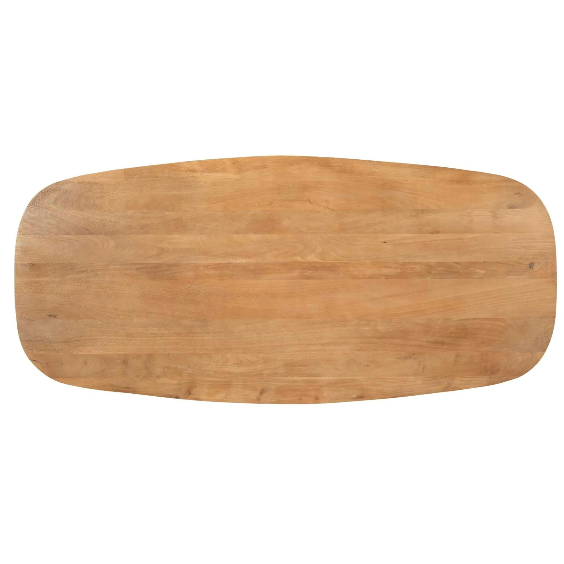 Table à manger bois bords arrondis 280 cm CORTINA
