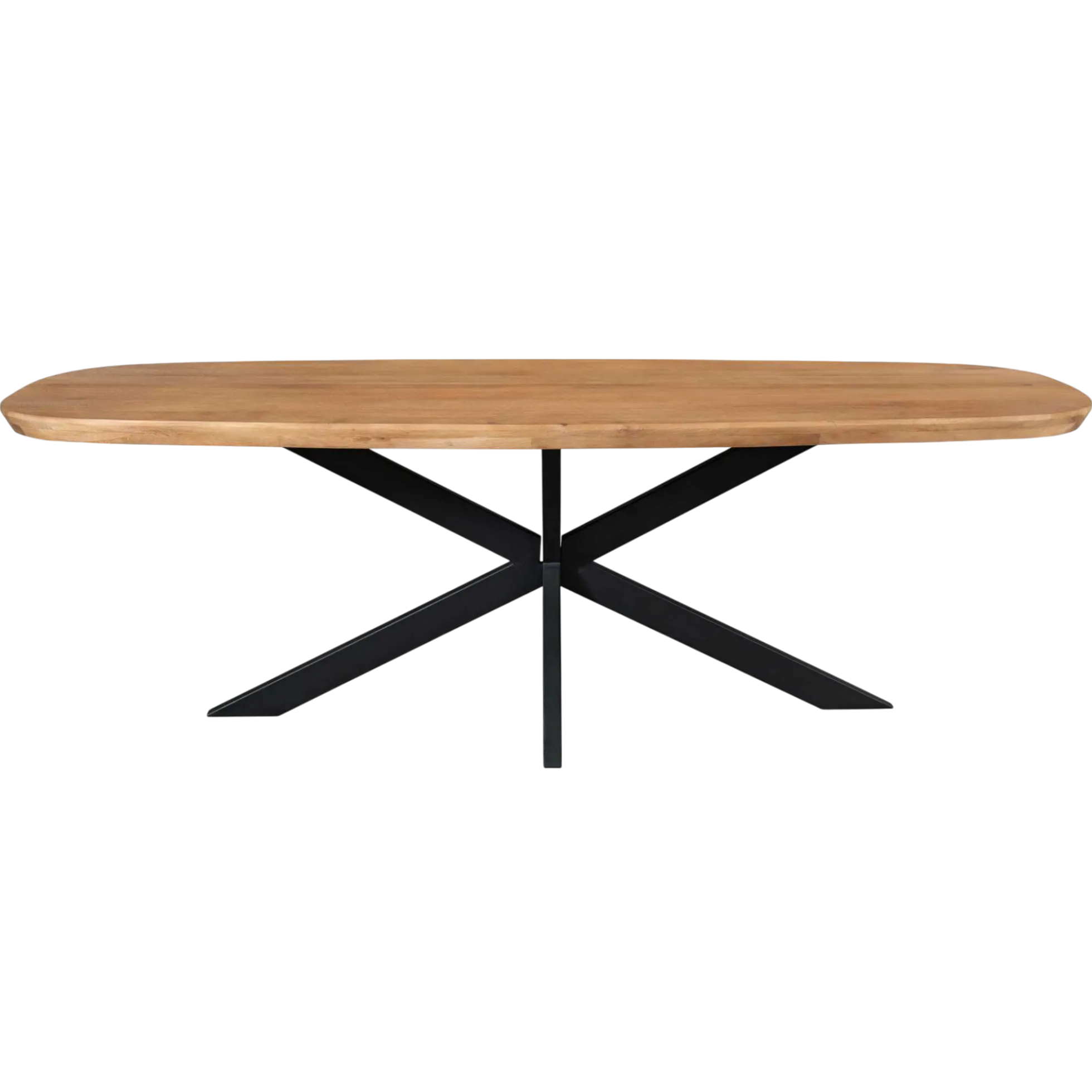 Table à manger bois bords arrondis 240 cm CORTINA