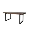 Table à manger bois brun recyclé 180 cm SAMOA