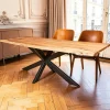 Table à manger bois d'acacia à bords naturels 300 cm ARBOR