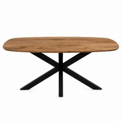 Table à manger bois design organique 200 cm CANYON
