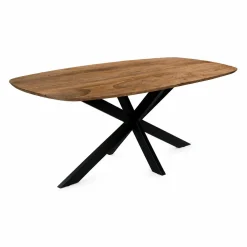 Table à manger bois design organique 200 cm CANYON