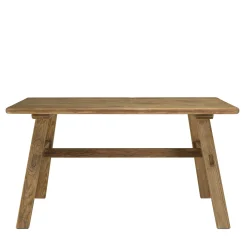 Table à manger bois recyclé style campagne 140 cm DENVER