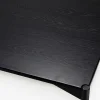 Table à manger 220 cm en bois noir CORUMBA