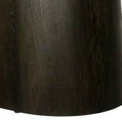 Table à manger design ovale en chêne brun 230 cm LOREN