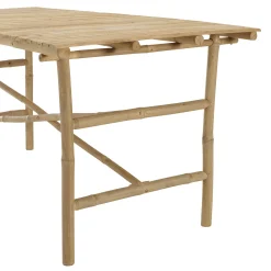 Table à manger en bambou 160x80cm CALVIA