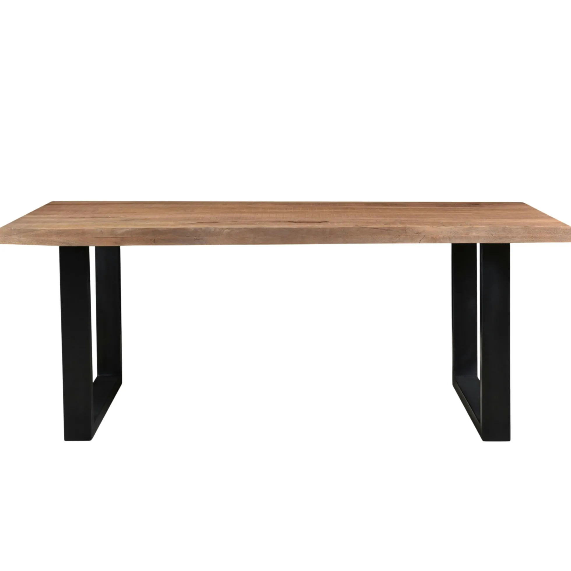 Table à manger en bois à pieds en U 160 cm FULTON