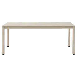 Table à manger en céramique sable 200 cm LOKKEN