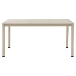 Table à manger en céramique sable 160 cm LOKKEN