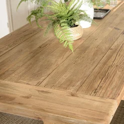 Table à manger en pin recyclé 270 cm DENVER