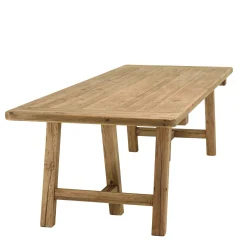 Table à manger en pin recyclé 270 cm DENVER