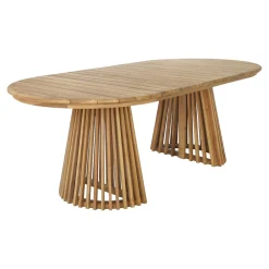 Table à manger en teck naturel 200x100 KUTA