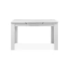 Table à manger extensible blanche 160-200 cm ALVA