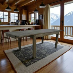 Table à manger extensible bois massif 150-250 OLGA